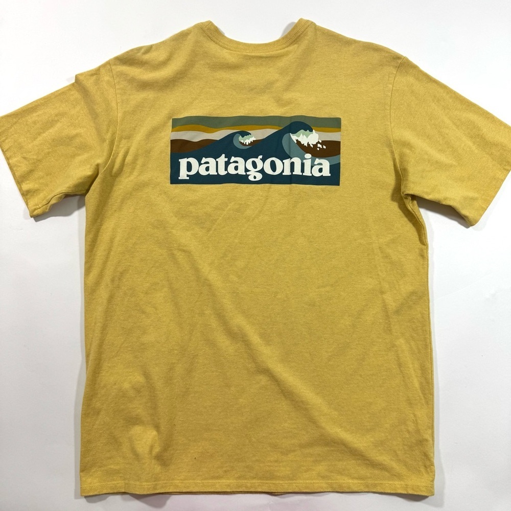 Patagonia Boardshort Logo Pocket Responsibili Tee Shirt